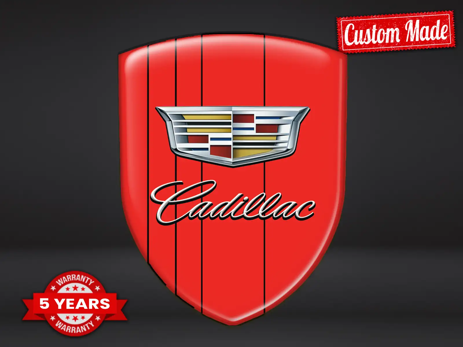 Cadillac Motorhaubenemblem Hochwertig Anpassbar Pro